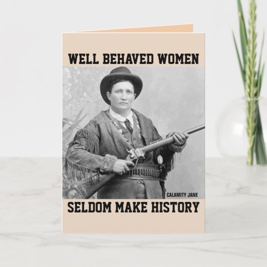 CALMANITY JANE CARTES D'ANNIVERSAIRE POUR ELLE (Devant)