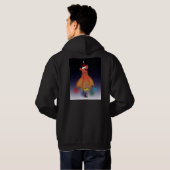 Calmar de vampire de Noël de sweat - shirt à (Dos entier)