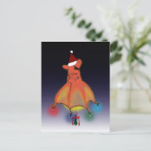 Calmar Vampire de Noël de la carte postale de l'en (Debout devant)