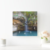 Calme À Glory Hole Mur Horloge (Maison)