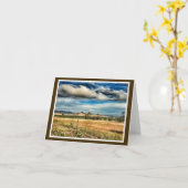 Calme avant la carte Storm Note (Fleur jaune)
