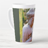 Calme Bouddha Prier café Mug (Angle gauche)