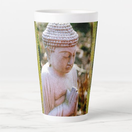 Calme Bouddha Prier café Mug (Devant)