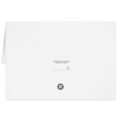 Calme + Cosy Joyeux Noël Chalkboard Calligraphie (Dos Horizontal)