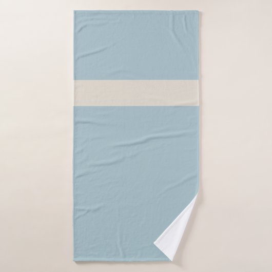 Calme Côtière Spa Bleu & Blanc (Serviette de bain)