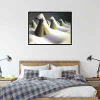 Calme de janvier – Toile d'art hivernale par Grant