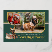 Calme & Douceur | Carte de vœux de vacances avec a (Recto)