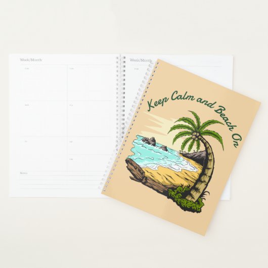 Calme et plage (Devant avec enveloppe)