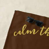 Calme Le Serviette Mind Beach (En situation)