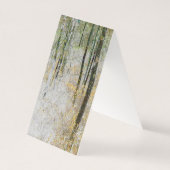 "Calme" - Photo transformée d'arbres dans une forê (Back)