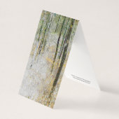 "Calme" - Photo transformée d'arbres dans une forê (Front)