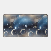 Calme poussiéreux bleu céleste lune (Recto)