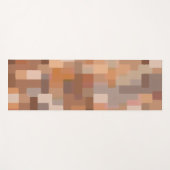 Calming Abstract Birch Yoga Mat (Voorkant (horizontaal))