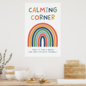 Calming Corner Classroom Poster (Keuken)