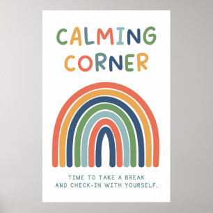 Calming Corner Classroom Poster
