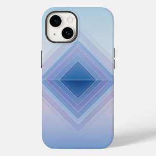Calming Gradient Diamond - Geometrische Abstracte Case-Mate iPhone 14 Hoesje