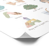 Calming Strategieën kalm omlaag klaslokaal decor Poster (Hoek)