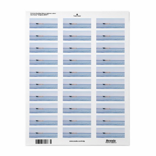 Calming zee etiket (Full Sheet)