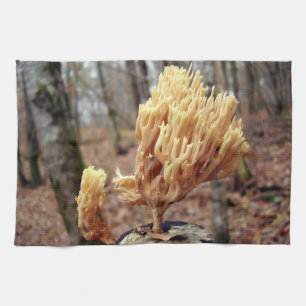 Calocera viscosa Tea Towel Theedoek