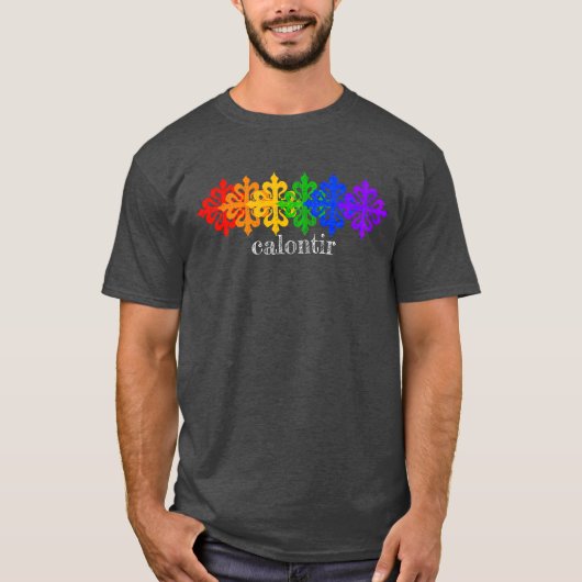 Calontir Rainbow Calatravas T-shirt (Voorkant)