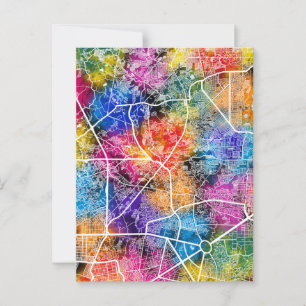 Caloocan Filipijnen Stadsplattegrond Briefkaart