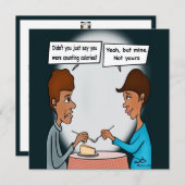 Calorieën Platte Kaart (Voorkant / Achterkant)