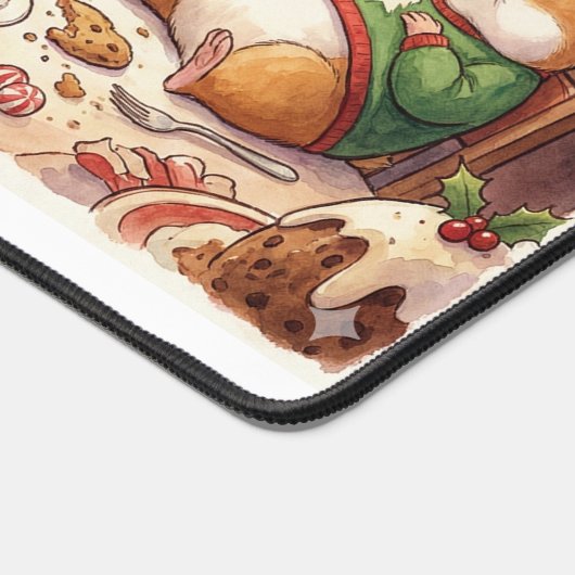 “Calories Don’t Count in December” Office Desk Mat (Hoek)