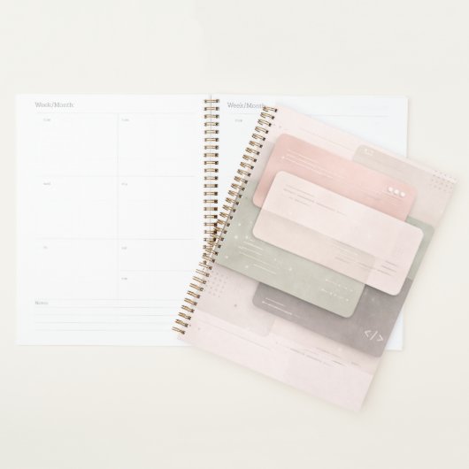 Calques pastel doux art IA (Devant avec enveloppe)