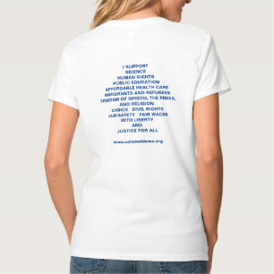 Calumet County Democraten - Vrouwen t-shirts met é