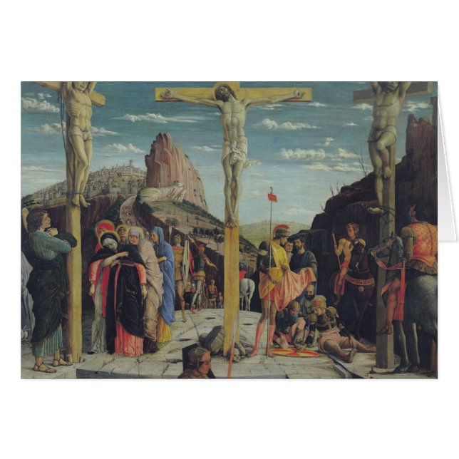 Calvaire, panneau central de predella (Devant horizontal)