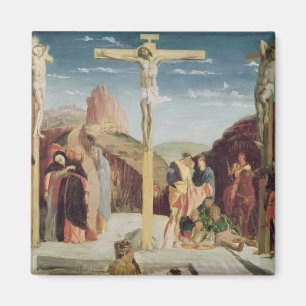 Calvaria, na een schilderij van Andrea Mantegna Magneet