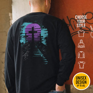 Calvarie Golgotha het is voltooid Modern Christeli T-shirt