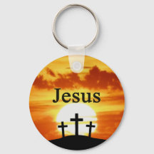 Calvariezonsopgang Jesus sleutelhanger