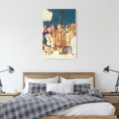 Calvarium Canvas Afdruk (Insitu (Slaapkamer))