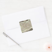 Calvarium Vierkante Sticker (Envelop)
