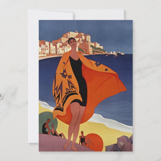 Calvi stad in Haute-Corse, Frankrijk Kaart (Voorkant)