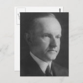 Calvin Coolidge 30 Briefkaart (Voorkant / Achterkant)
