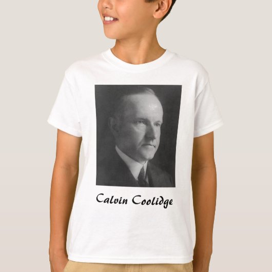 Calvin Coolidge 30 T-shirt (Voorkant)