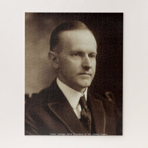 Calvin Coolidge 30e President van de VS Legpuzzel