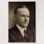 Calvin Coolidge 30th President of America Legpuzzel (Verticaal)