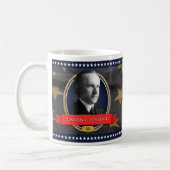 Calvin Coolidge Historische Mok (Links)