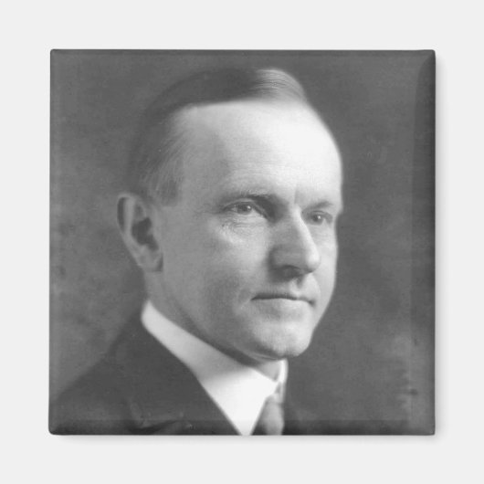 Calvin Coolidge Magneet (Voorkant)