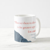 Calvin Coolidge Mok #13 "Boerderij" (Voorkant rechts)