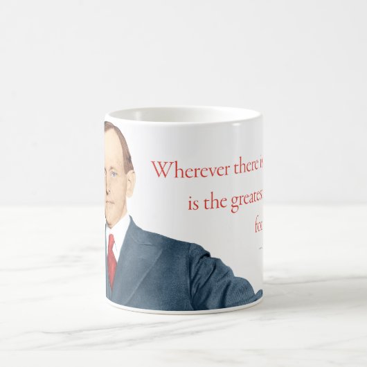 Calvin Coolidge Mok #13 "Boerderij" (Center)