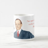 Calvin Coolidge Mok #7 "Welvaart" (Center)