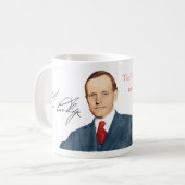 Calvin Coolidge Mug #18 (Devant gauche)