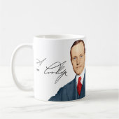 Calvin Coolidge Mug #9 (Gauche)