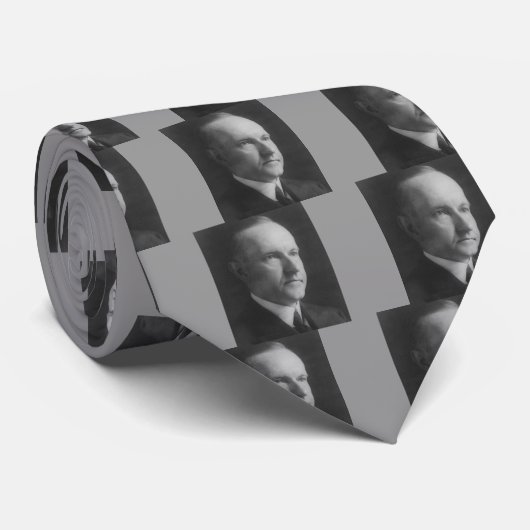 Calvin Coolidge Stropdas (Opgerold)