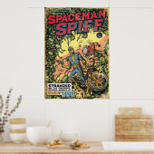 Calvin de Spiffy Spaceman Poster (Keuken)