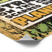 Calvin de Spiffy Spaceman Poster (Hoek)